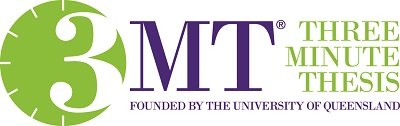 Logo for Three Minute Thesis (3MT)