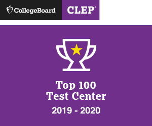 CLEP top 100 test center 2019-20