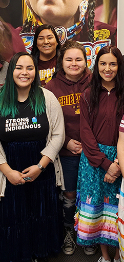 Members of the North American Indigenous Student Organization