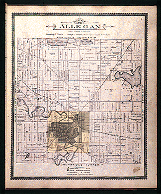 Historic Map : Michigan, Lake Superior Carte geologique du Lac Superie -  Historic Pictoric