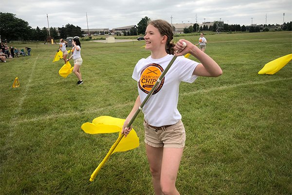 A picture from the 2018 Marching Chips Summer Camps