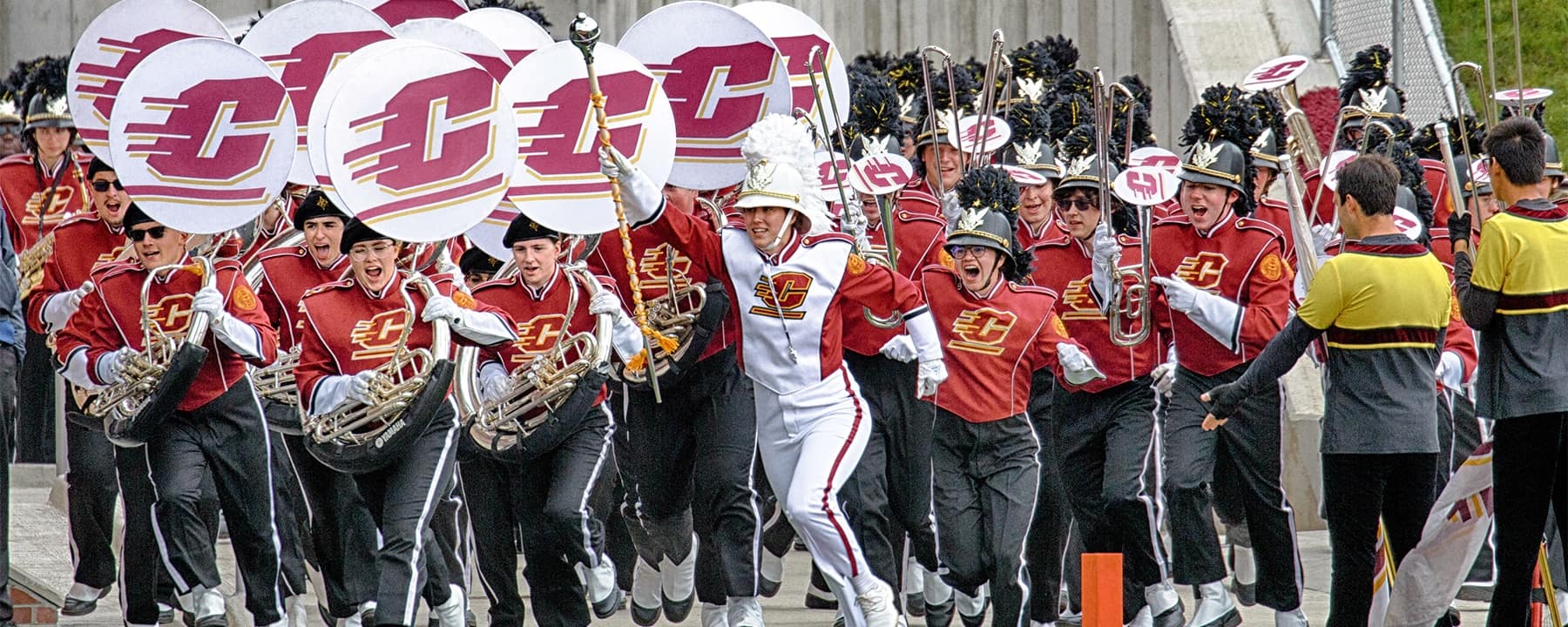 CMU Marching Band Traditions School of Music Central Michigan