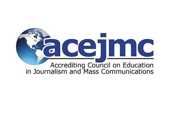 the ACEJMC logo needed to show CMU's journalism accreditations