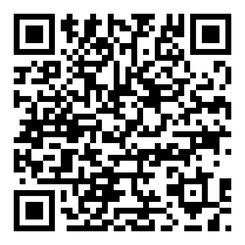 Black and White QR code for mobile Census Registration for DeafBlind Central