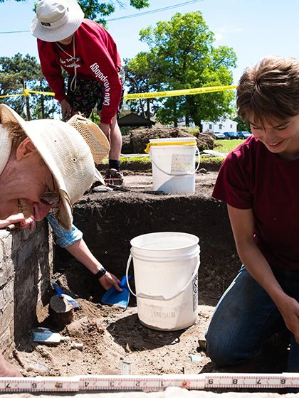 Archeology at Gratiot Lighthouse