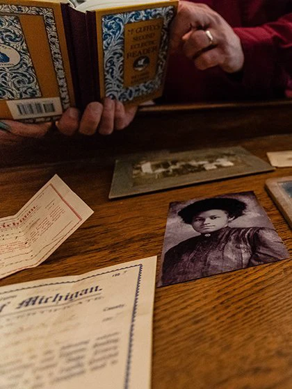 Artifacts from mid-Michigan school