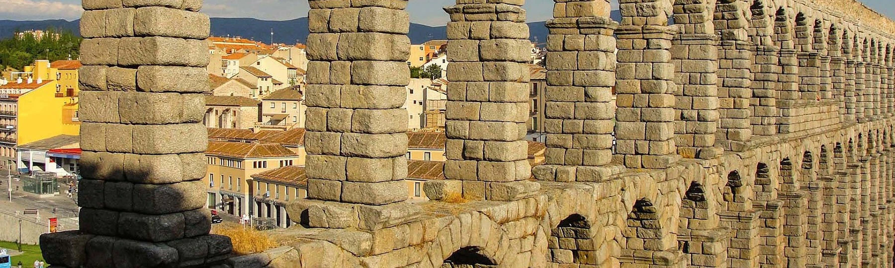 Ancient aqueducts in Spain