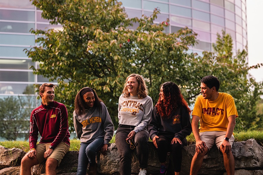 Doctor Of Physical Therapy DPT Doctorate Degree Central Michigan   Students Sitting In Front Of Library 900x600fce3d510 B854 4e2d A6fd 81352517693c 