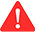 Triangular red icon with a white exclamation point in the center indicating that work has been delayed.