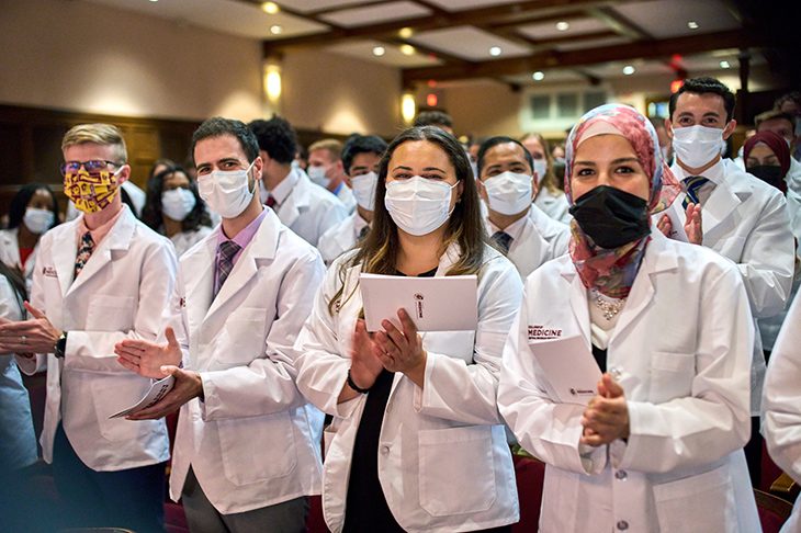 White Coat Ceremony held for Central High School students in Pre
