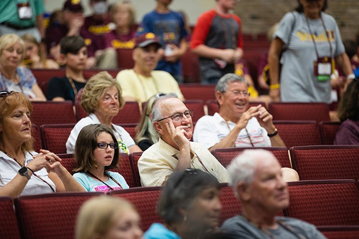 Grandparents U is a summer camp that brings generations together for three days of fun and wonder on the campus of Central Michigan University.