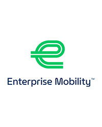 Enterprise Mobility Logo, green logo with black text.