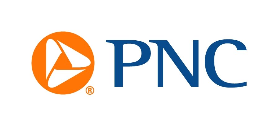 The orange and blue logo of PNC Bank.